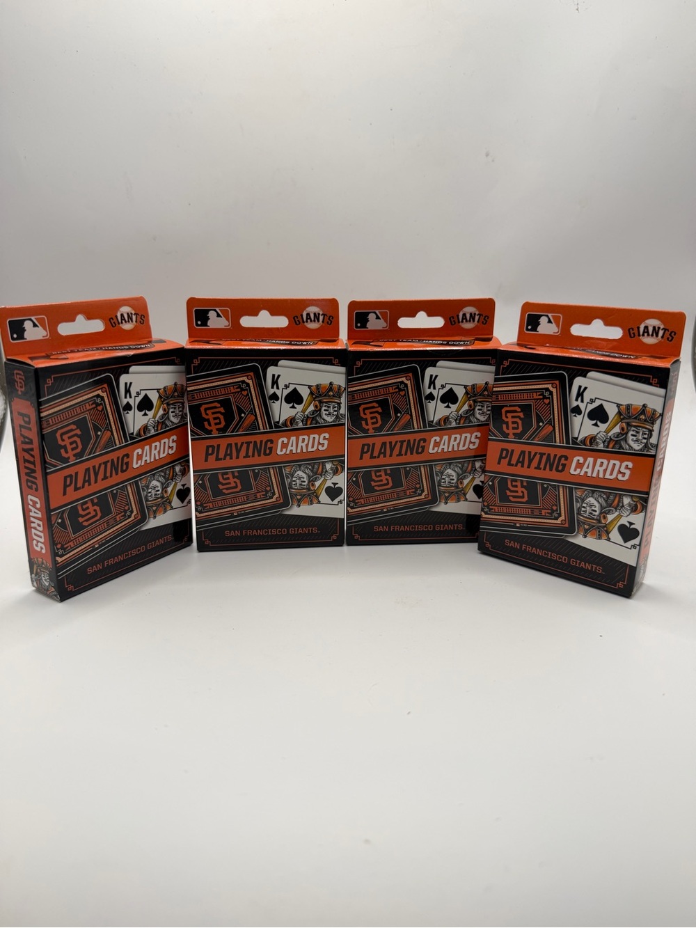 Orange Playing Cards - Official MLB Deck